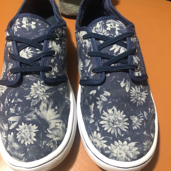 under armour floral shoes